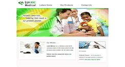 Desktop Screenshot of lukaremedical.com